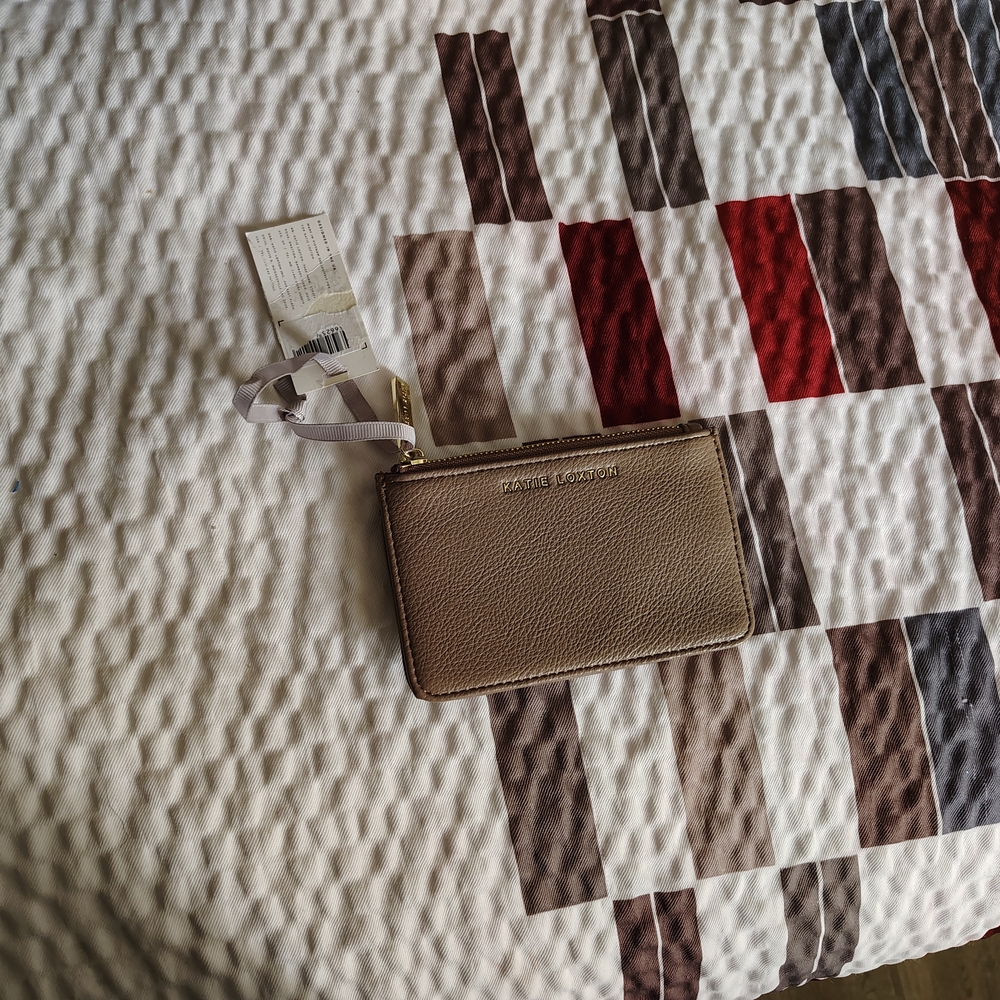 Katie Loxton Tan Leather Wallet NWT